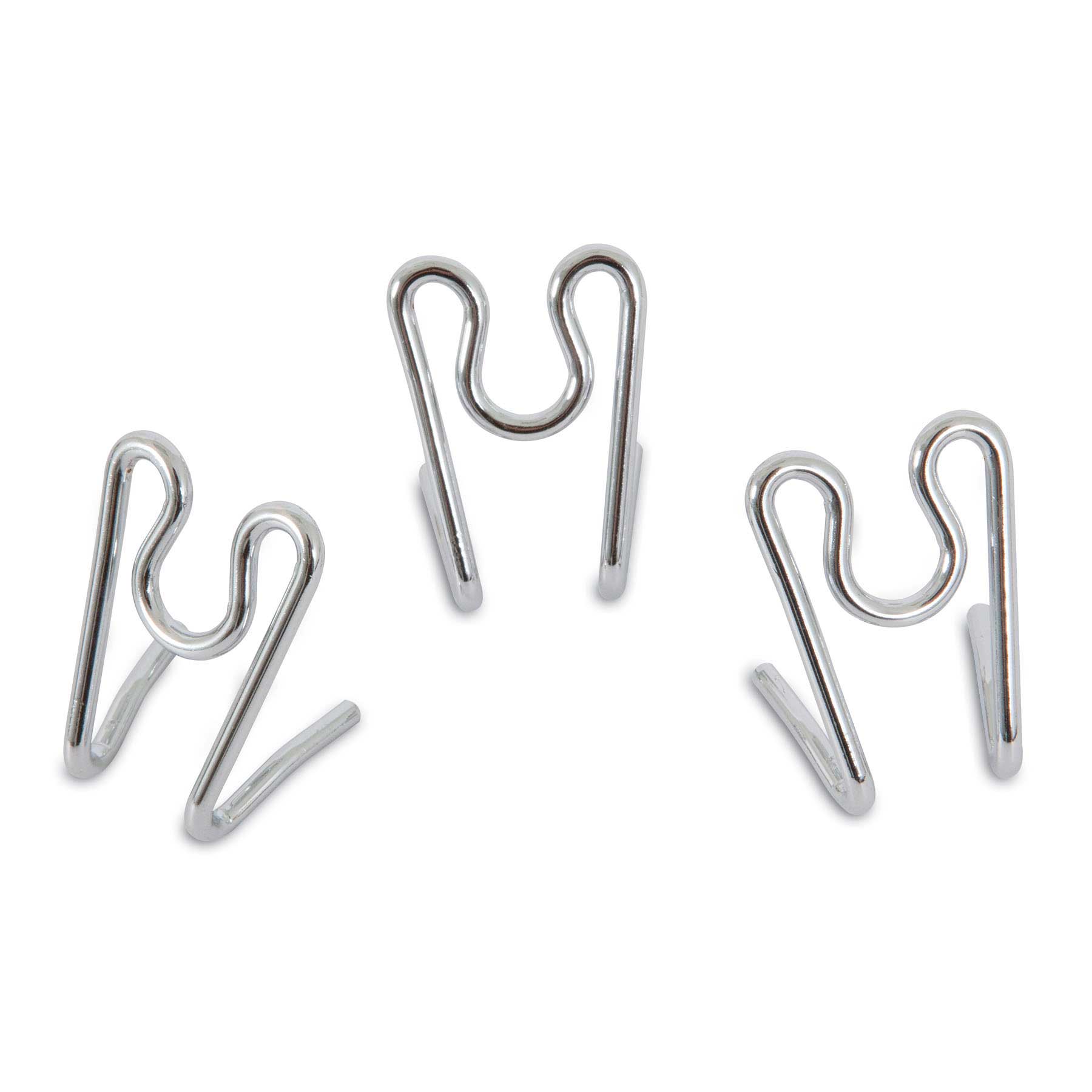 Three Aspen Pet Heavy Duty Prong Collar Replacement Links are arranged in a triangular pattern on a plain white background, each featuring an S-shaped design.