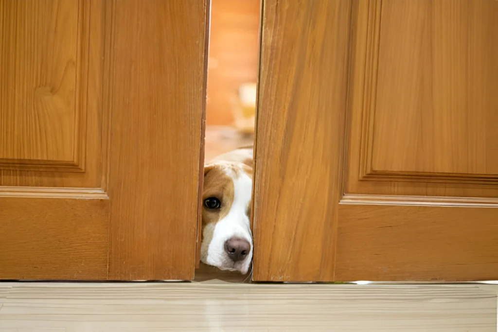 house training an adult dog